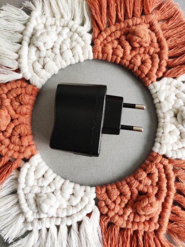 Adapter voor usb kabel mini zoutlamp