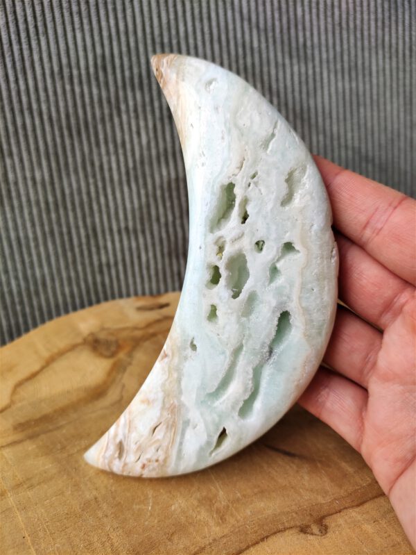 Caribbean blue calciet maan nieuwe aarde