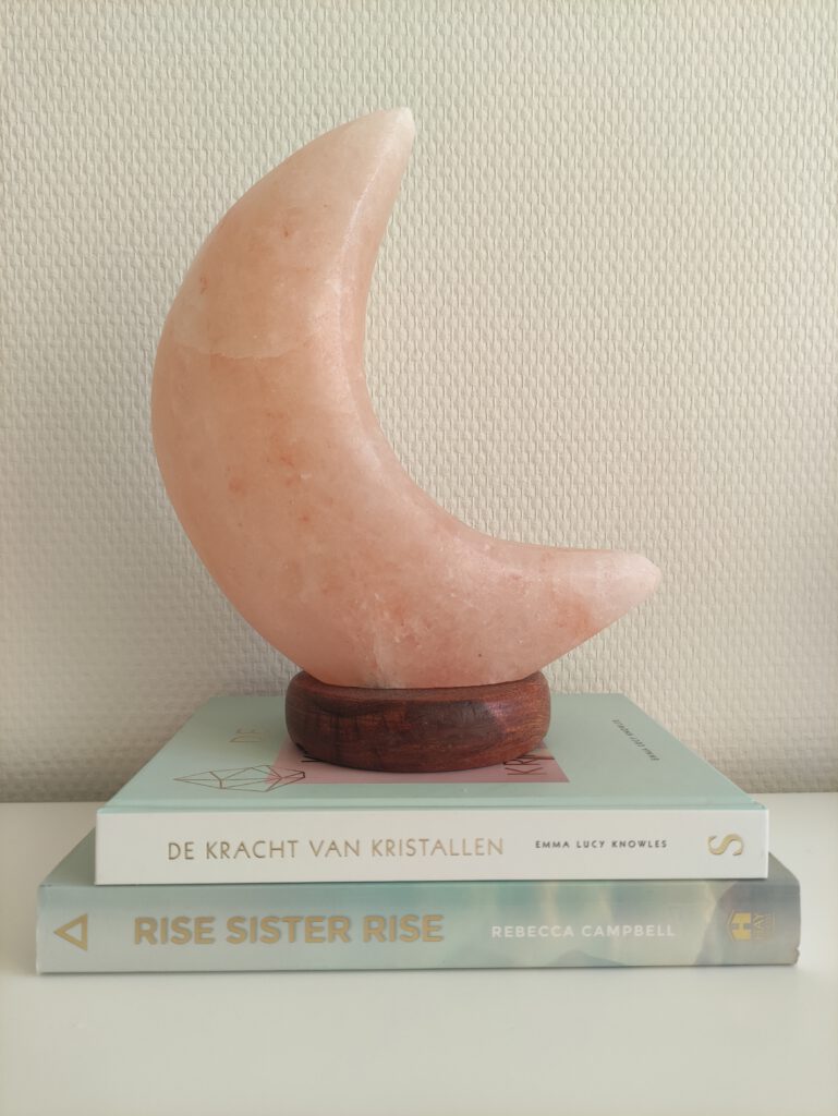 Zoutlamp maan