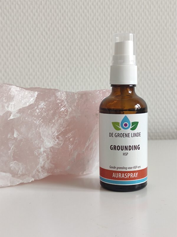 De Groene Linde Grounding spray 2 etherische olie energie aarden hsp